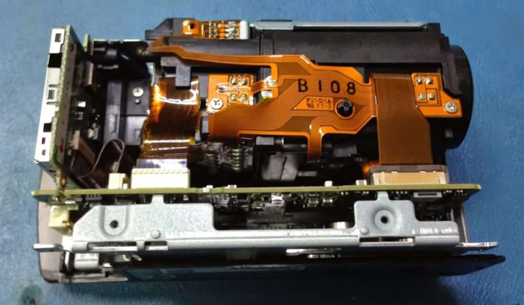 ccd video camara panasonic reparación