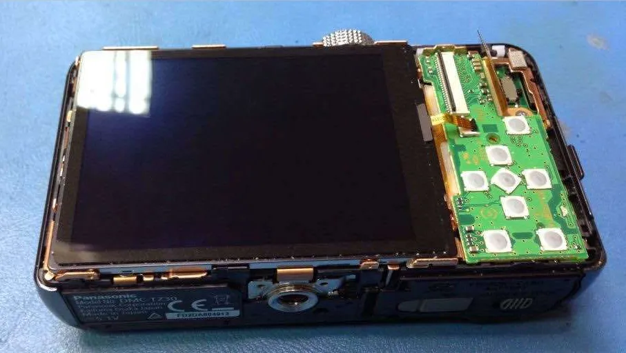 panasonic reparaciones problema de lente óptica