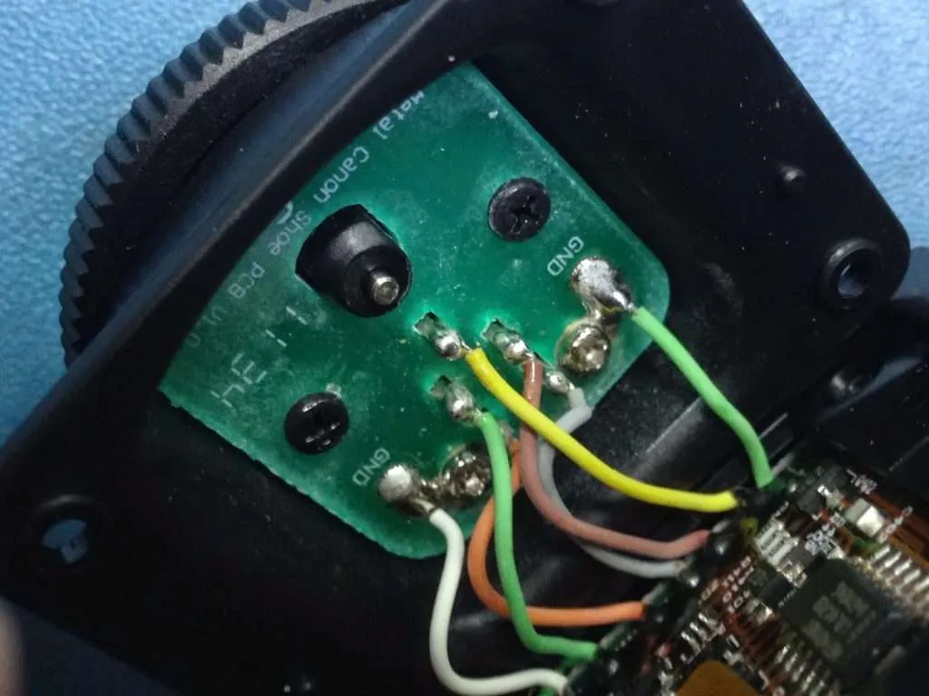 reparación flash camara dslr nissin