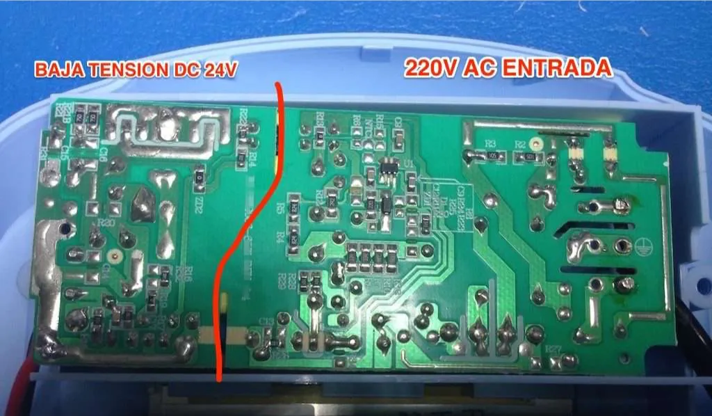 reparación de biomag lumina fuente de alimentación descripción técnica