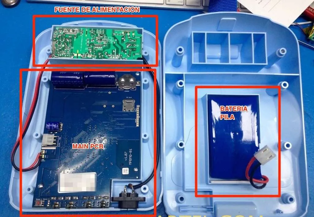 reparación de biomag lumina partes internas
